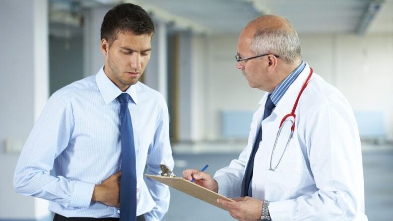 consult a doctor about symptoms of prostatitis