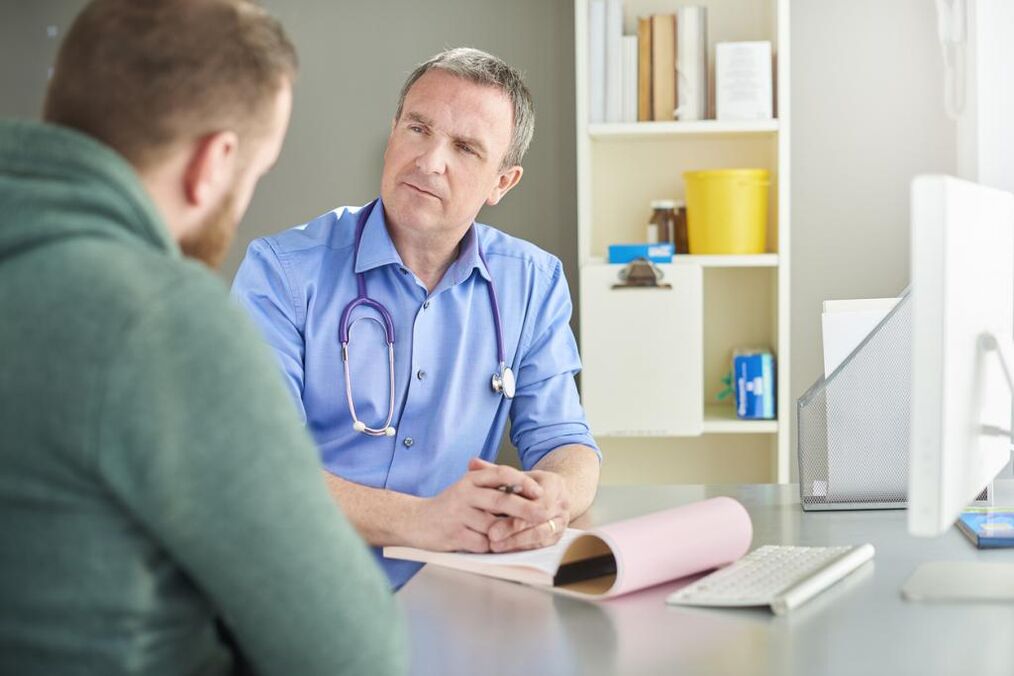 Treatment of prostatitis in men is based on a doctor's diagnosis