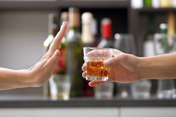 A waiver of alcohol as a way to prevent prostatitis