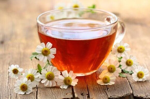 Decoction of chamomile for prostatitis