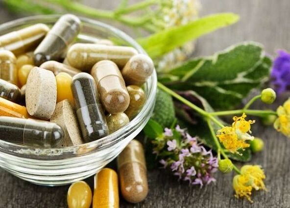 herbs and pills to treat prostatitis